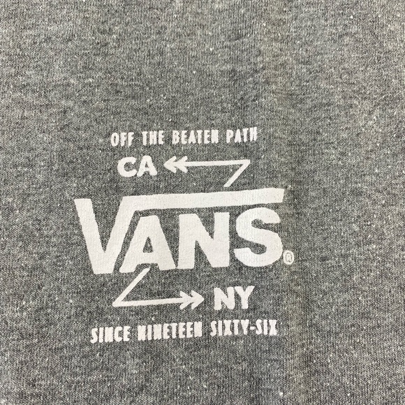 Vans CA To NY Short Sleeve Tee T-Shirt - Picture 3 of 7